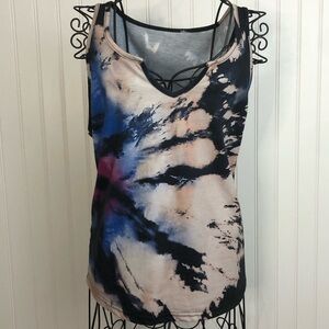 Shein Tie Die Tank Top
